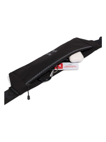 Under Armour Gürteltasche "Launch Run Belt" in Schwarz - (B)15 x (H)7,6 cm
