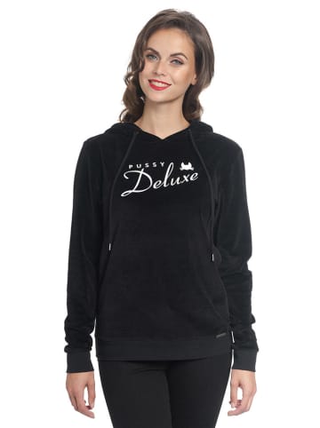 Pussy Deluxe Bluza w kolorze czarnym