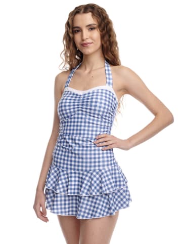 Pussy Deluxe Badeanzug in Blau