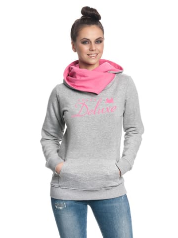 Pussy Deluxe Bluza w kolorze szarym