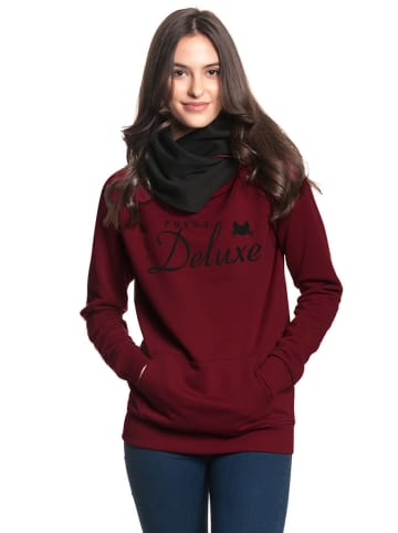 Pussy Deluxe Bluza w kolorze bordowym