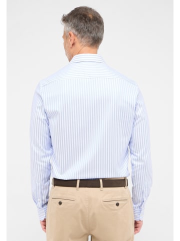 Eterna Hemd - Slim fit - in Hellblau/ Weiß