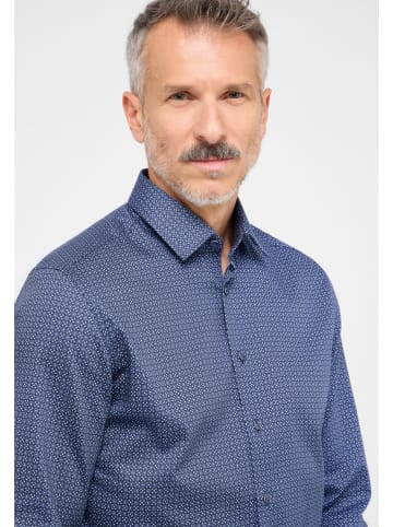 Eterna Blouse - slim fit - donkerblauw