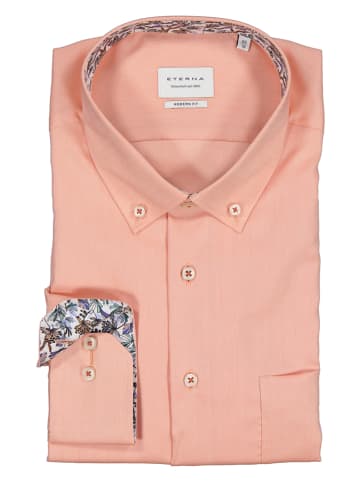 Eterna Koszula - Modern fit - w kolorze łososiowym