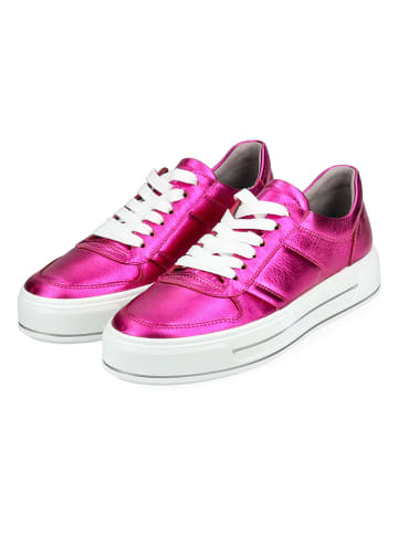 Ara Shoes Leder-Sneakers in Pink