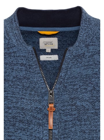 Camel Active Sweatjacke in Dunkelblau