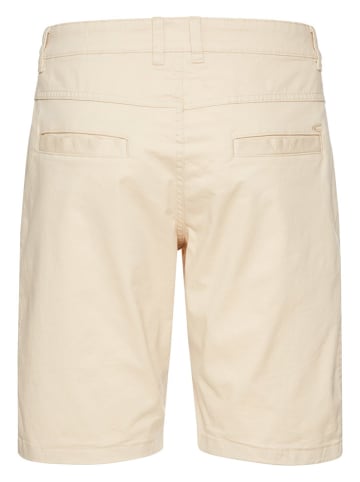 Camel Active Szorty chino w kolorze kremowym