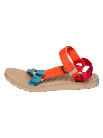 Teva Sandalen "Original Universal" in Orange/ Rot/ Blau