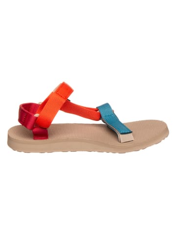 Teva Sandalen "Original Universal" in Orange/ Rot/ Blau