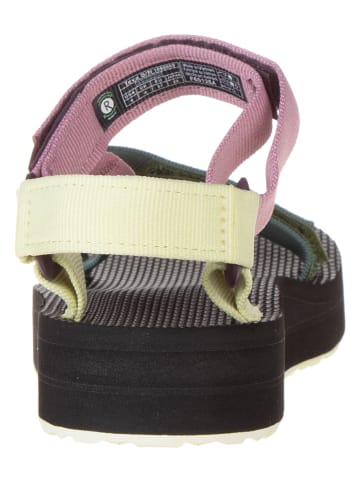 Teva Trekkingsandalen "Midform Universal" in Rosa/ Schwarz