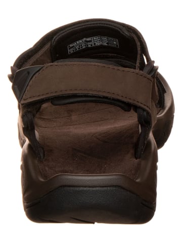 Teva Leder-Sandalen "Terra Fi 5" in Braun