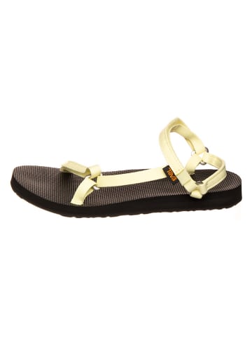 Teva Sandalen "Slim" in Gelb
