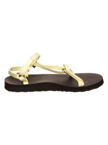 Teva Sandalen "Slim" in Gelb