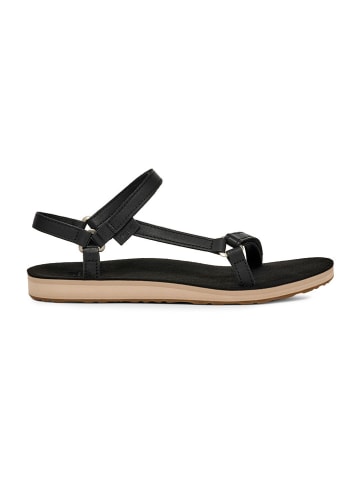 Teva Wandersandalen "Original Universal Slim Lea" in Schwarz