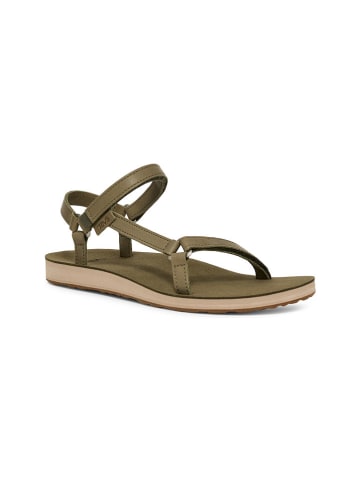 Teva Wandersandalen "Original Universal Slim Lea" in Khaki