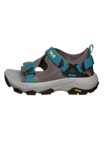 Teva Sandalen "Grandview" in Grau/ Blau