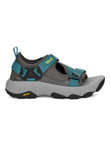 Teva Wandersandalen "Grandview Max" in Grau/ Türkis