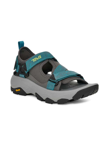 Teva Wandersandalen "Grandview Max" in Grau/ Türkis