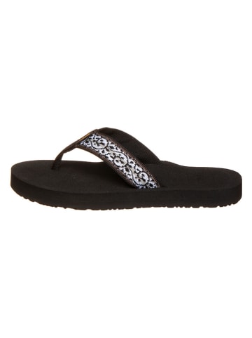 Teva Zehentrenner "Mush II" in Silber/ Schwarz