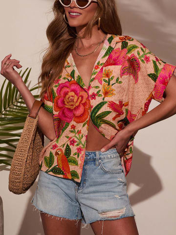 Milan Kiss Bluse in Rosa/ Pink