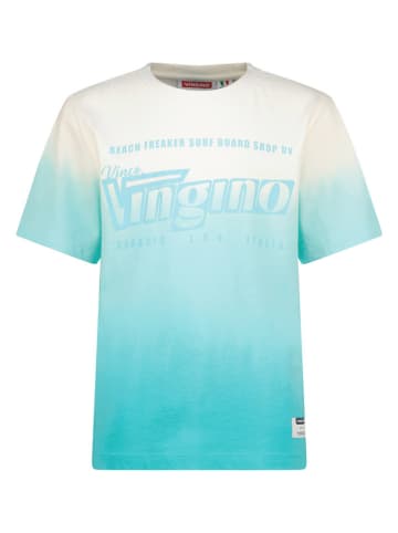 Vingino Shirt in Türkis/ Weiß