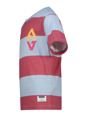 Vingino Shirt in Rot/ Hellblau