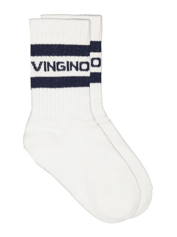 Vingino 5er-Set: Socken in Weiß/ Schwarz