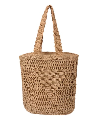 Clayre & Eef Schoudertas lichtbruin - (B)36 x (H)40 x (D)6 cm