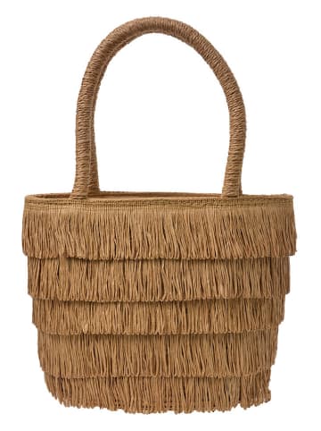Clayre & Eef Schultertasche in Hellbraun
