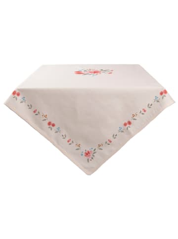 Clayre & Eef Tischdecke in Beige/ Bunt - (L)150 x (B)150 cm