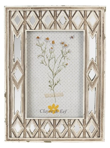 Clayre & Eef Bilderrahmen in Beige - (B)17 x (H)22 x (T)2 cm