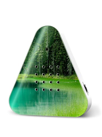 Zwitscherbox Lakesidebox "Forest Lake" in Grün - (B)11 x (H)11,8 x (T)2,8 cm