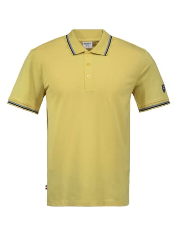 DOLOMITE Koszulka polo "Corvara" w kolorze żółtym
