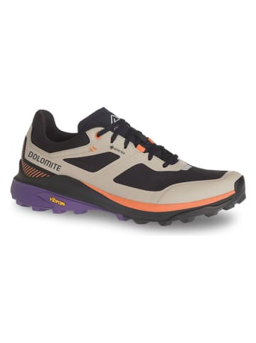 DOLOMITE Buty sportowe "Nibelia GTX" w kolorze czarno-beżowo-pomarańczowym