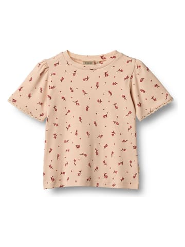 Wheat Shirt "Iris" in Orange/ Rot