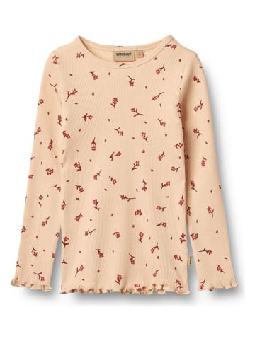 Wheat 2er-Set: Longsleeves "Ida" in Orange/ Creme