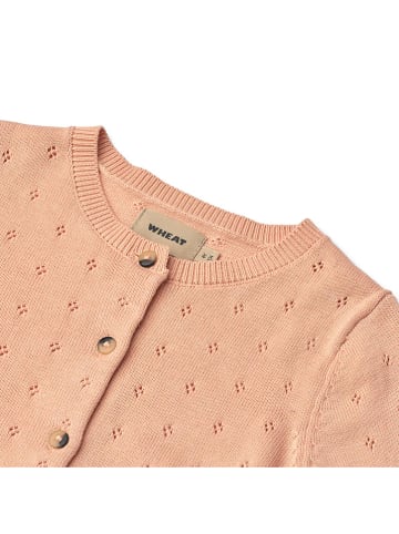 Wheat Cardigan "Maia" in Orange