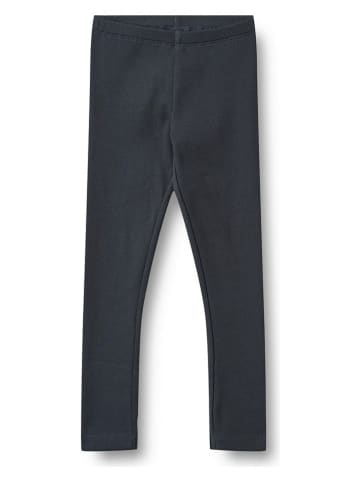 Wheat Legginsy "Jules" w kolorze granatowym