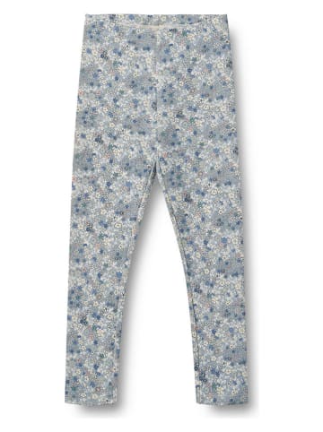 Wheat Legginsy (2 pary) "Jules" w kolorze jasnoróżowo-niebieskim