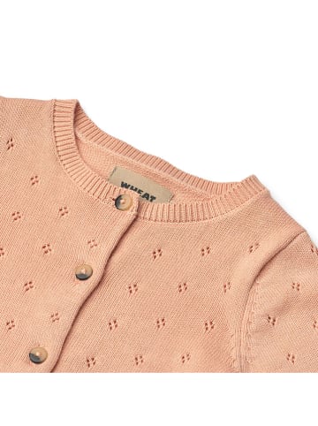 Wheat Cardigan "Maia" in Orange