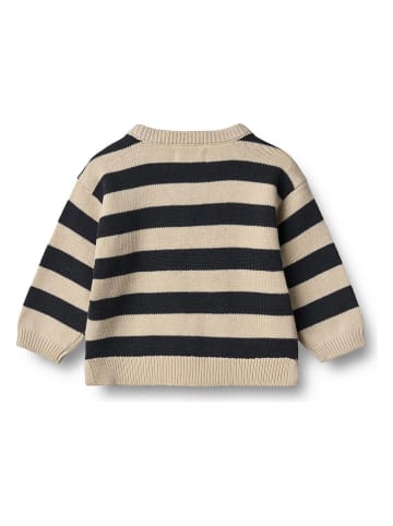 Wheat Pullover "Morgan" in Beige/ Schwarz