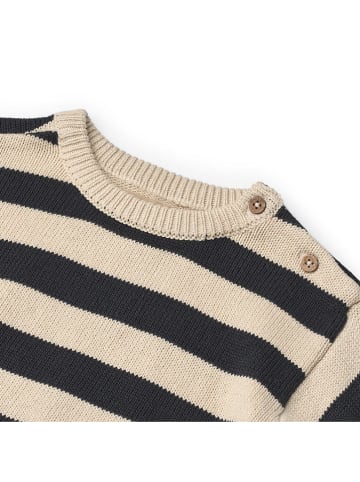 Wheat Pullover "Morgan" in Beige/ Schwarz