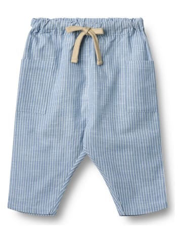 Wheat Broek "Arne" lichtblauw/wit
