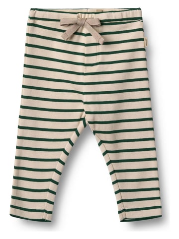 Wheat Sweathose "Manfred" in Beige/ Grün
