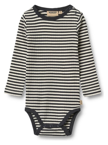 Wheat 2er-Set: Bodys "Spencer" in Anthrazit/ Creme