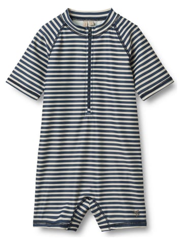 Wheat Badeoverall "Cas" in Dunkelblau/ Beige