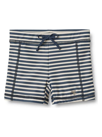 Wheat Badehose "Ulrik" in Dunkelblau/ Creme