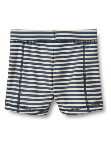 Wheat Badehose "Ulrik" in Dunkelblau/ Creme