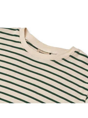 Wheat Shirt "Fabian" in Beige/ Grün