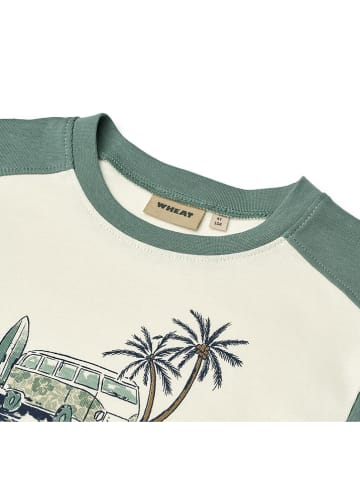 Wheat Shirt "Hector" wit/groen